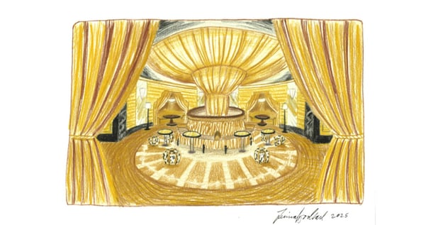 Palomino Sketch by Timna Woollard Studios